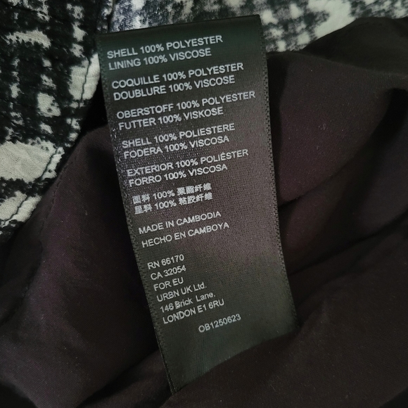 Urban Outfitters Bea Gingham Floral Mini Dress Size XS - Picture 11 of 13